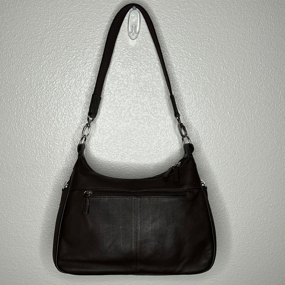 Women’s Shoulder Bag in Taupe - Concealed Carry Ready